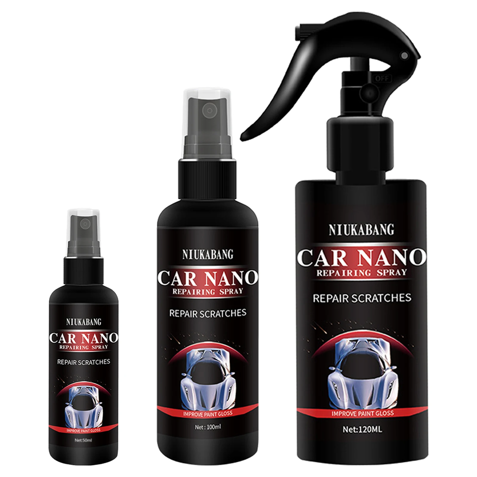 Car Paint Nano Coating Spray Polish Wax Super Gloss Car Paint Care ceramic Coating